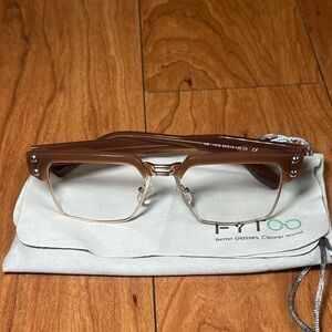 Light Brown Eyewear by FYTOO